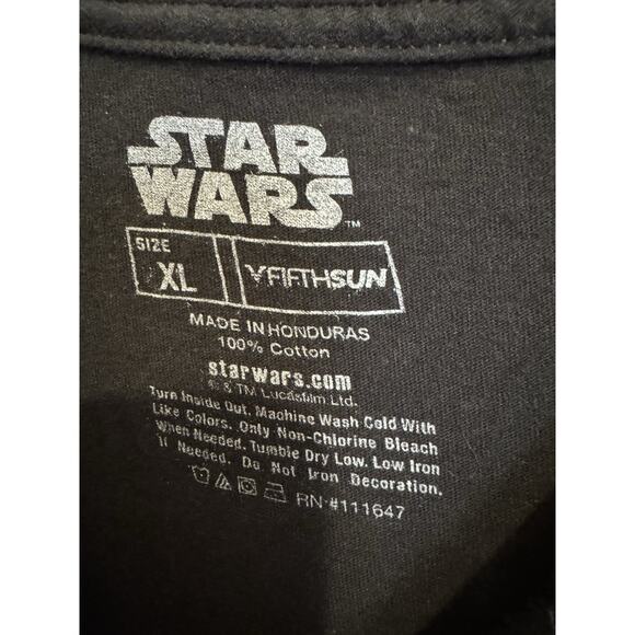 Star Wars Darth Vader I Woke Up Like This Graphic Space Grunge T-Shirt XL - Picture 4 of 7